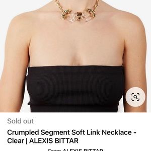 Alexis Bittar Crumpled necklace